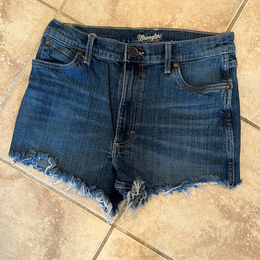 WOMENS REWORKED SHORT:DARK STONE
